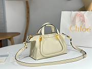 Chloe Paraty 24 White Bag Size 27 x 16 x 15 cm - 4