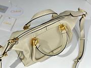 Chloe Paraty 24 White Bag Size 27 x 16 x 15 cm - 2