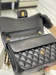 Chanel CF Lambskin Bodin Joyeux Black Gold Hardware Size 30 cm - 3