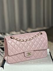 Chanel CF Lambskin Bodin Joyeux Light Pink Gold Hardware Size 25 cm - 4