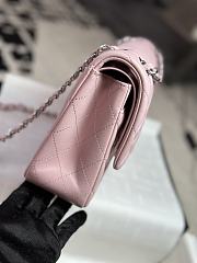 Chanel CF Lambskin Bodin Joyeux Light Pink Silver Hardware Size 25 cm - 2