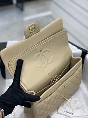 Chanel CF Lambskin Bodin Joyeux Apricot Light Gold Buckle Size 25 cm - 6