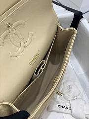 Chanel CF Lambskin Bodin Joyeux Apricot Light Gold Buckle Size 25 cm - 5