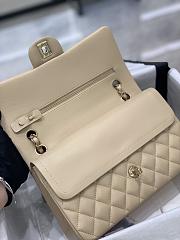 Chanel CF Lambskin Bodin Joyeux Apricot Light Gold Buckle Size 25 cm - 4