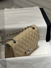 Chanel CF Lambskin Bodin Joyeux Apricot Light Silver Buckle Size 25 cm - 6