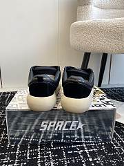 GGDB Space-Star Cube In Black Suede With Perforated Star - 6