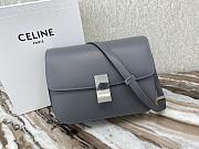 Celine Classic Box Bag Grey Size 24 x 18 x 7 cm - 1