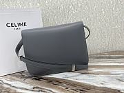 Celine Classic Box Bag Grey Size 24 x 18 x 7 cm - 3