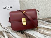 Celine Classic Box Bag Red Size 24 x 18 x 7 cm - 1