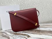 Celine Classic Box Bag Red Size 24 x 18 x 7 cm - 4