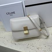 Celine Classic Box Bag White Size 24 x 18 x 7 cm - 1