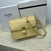 Celine Classic Box Bag Yellow Size 24 x 18 x 7 cm - 1