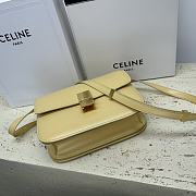 Celine Classic Box Bag Yellow Size 24 x 18 x 7 cm - 3