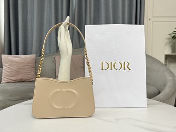 Dior CD Signature Hobo Mini Chain Bag Size 23.5 x 14.5 x 6 cm