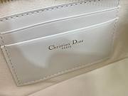 Dior CD Signature Hobo Mini Chain Bag White Size 23.5 x 14.5 x 6 cm - 6