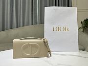 Dior Women CD Signature Mini Bag Powder Beige Size 21 x 11 x 5 cm - 1