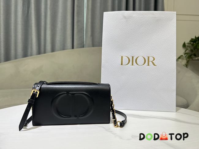 Dior Women CD Signature Mini Bag Black Size 21 x 11 x 5 cm - 1