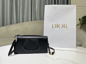 Dior Women CD Signature Mini Bag Black Size 21 x 11 x 5 cm