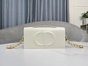 Dior Women CD Signature Mini Bag White Size 21 x 11 x 5 cm - 6