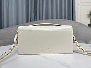 Dior Women CD Signature Mini Bag White Size 21 x 11 x 5 cm - 4