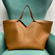 YSL Why Tote Underarm Shopping Bag Brown Size 37 x 23 x 33 cm - 1