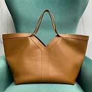 YSL Why Tote Underarm Shopping Bag Brown Size 37 x 23 x 33 cm - 6