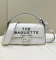 Fendi By Marc Jacobs Medium White Bag Size 26 × 5 × 15 cm - 1