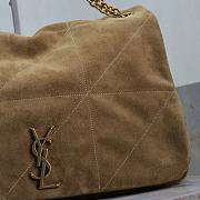 YSL Saint Laurent Women's Jamie 4.3 Shoulder Bag Suade Brown Size 43 x 29 x 9 cm - 2