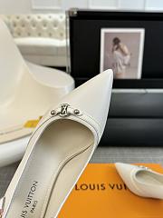 Louis Vuitton Black/White Shoes Height 4.5 cm  - 5