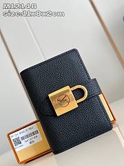 Louis Vuitton Low Key Wallet M12148 Black Size 11 x 8.5 x 2 cm - 1