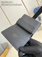 Louis Vuitton Low Key Wallet M12148 Black Size 11 x 8.5 x 2 cm - 3