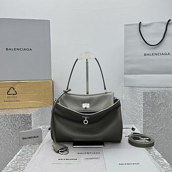 Balenciaga Rodeo Small Army Green Bag Size 29 x 20 x 10 cm