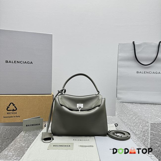 Balenciaga Rodeo Mini Army Green Bag Size 23 x 10 x 8 cm - 1