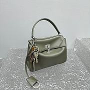 Balenciaga Rodeo Mini Army Green Bag Size 23 x 10 x 8 cm - 5