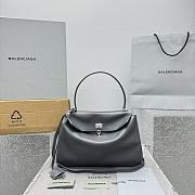 Balenciaga Rodeo Medium Gray Silver Bag Size 35 x 23 x 11 cm - 1