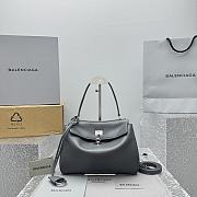 Balenciaga Rodeo Small Gray Silver Bag Size 29 x 20 x 10 cm - 1