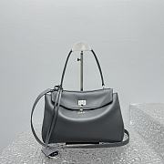 Balenciaga Rodeo Small Gray Silver Bag Size 29 x 20 x 10 cm - 6