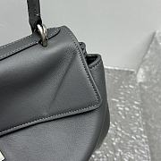 Balenciaga Rodeo Small Gray Silver Bag Size 29 x 20 x 10 cm - 3