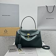 Balenciaga Rodeo Medium Dark Green Bag Size 35 x 23 x 11 cm - 1