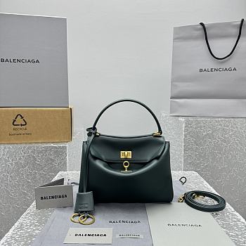 Balenciaga Rodeo Mini Dark Green Bag Size 23 x 10 x 8 cm