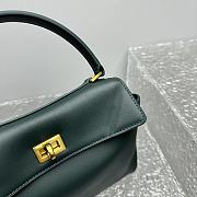 Balenciaga Rodeo Mini Dark Green Bag Size 23 x 10 x 8 cm - 3