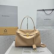 Balenciaga Rodeo Medium Milk Tea Gold Bag Size 35 x 23 x 11 cm - 1