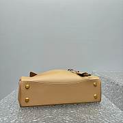 Balenciaga Rodeo Medium Milk Tea Gold Bag Size 35 x 23 x 11 cm - 3