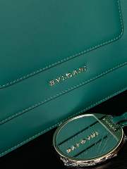 BVL Serpenti Forever Shoulder Bag Green Size 27 x 7 x 18 cm - 5