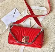 Givenchy 4G Bag Red Size 25 x 15 x 6 cm - 1