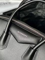 Givenchy Antigona Tote Handbag Black Silver Size 22 x 20 x 13 cm - 4