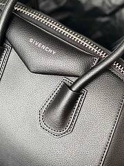 Givenchy Antigona Tote Handbag Black Silver Size 22 x 20 x 13 cm - 3