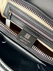 Givenchy Antigona Tote Handbag Black Silver Size 22 x 20 x 13 cm - 2