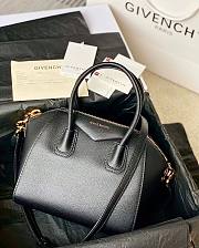 Givenchy Antigona Tote Handbag Black Gold Size 22 x 20 x 13 cm - 1