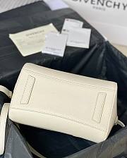 Givenchy Antigona Tote Handbag White Gold Size 22 x 20 x 13 cm - 2